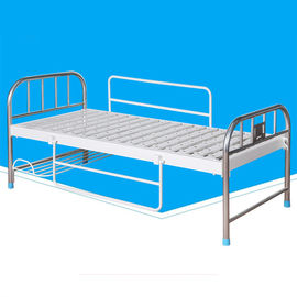 Ward Medical Clinic Bed , Medical Hospital Furniture With Turn Over Side Rails