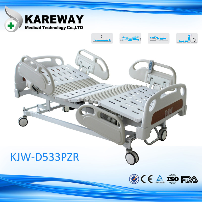 Rehabilitation Centre Electric Hospital Bed , 4 Motors Manual Portable