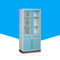 Coated Display Office / Hospital Medicine Display Cabinet H2000*W900*D500mm Modern Style Blue Color