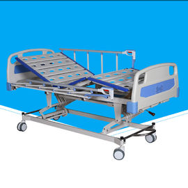 Multi Function Fold Up Hospital Bed , Refurbished Hospital Bed With Wheels 