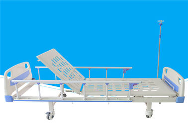 Mobile Handled Manual Hospital Bed Large Weight Capacity 1900 * 900mm Bed Board