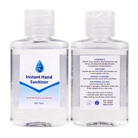 Water Holding Antimicrobial Hand Sanitizer , Pocket Waterless Hand Gel