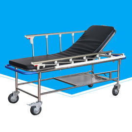 5 &quot; Diameter Wheels Hospital Bed Stretcher , Stable Patient Transfer Stretcher