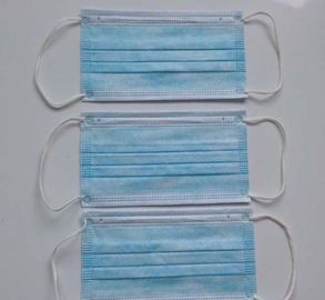Personal Care Isolation Face Masks , Triple Layer Non Woven Fabric Mask