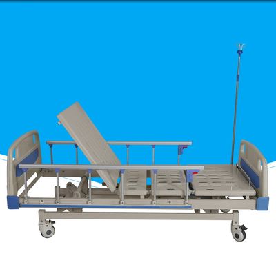 Stable Performance Manual Hospital Bed, 3 Functions 3 Cranks For Icu Paitient