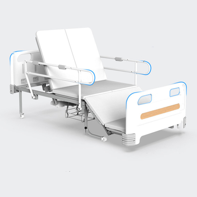 ISO13485 Steel Hospital Patient Bed Motorized Ward Medical Clinic Bed