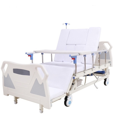 4 Castors Electric Hospital Bed With Turn Over Side Rails