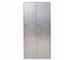 Double Door Stainless Steel Medicine Display Cabinet Rust Proof H1800 * W900 * D500mm Size