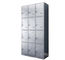 Assembled 12 Door Stainless Steel Medicine Display Cabinet Electrostatic Powder Coating With Vent Hole