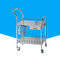 Industrial Hospital Trolley With Brake Stainless Steel Mechanic Structure