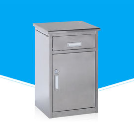 Lightweight Mobile Hospital Storage Cabinets Durable Patient Bedside Table