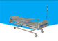 500 - 780mm Portable Hospital Bed , Foldable Manual Adjustable Bed With IV Stand