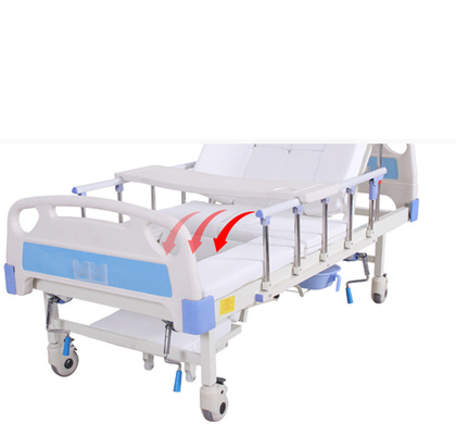 Steel Nursing Multifunctional Medical Patient Bed Turning Manual Medical Bed