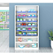 Pharmacy Medicine Display Cabinet Triple Drawer Shelf Cabinet Dia 500mm