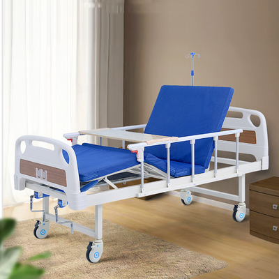 Manual Multifunctional Hospital Patient Bed Paralysis Turning Lift With Stool Hole