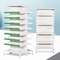 Double Sided Pharmacy Medicine Display Cabinet Clinic Multi Layer