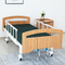 Adjustable Manual Hospital Bed Back Raising Hospital Style Beds Wooden Bed Head With Rails