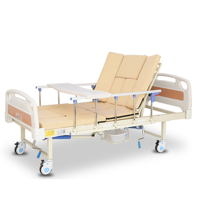 Nursing Adjustable Manual Hospital Bed Back Raising Hospital Style Beds